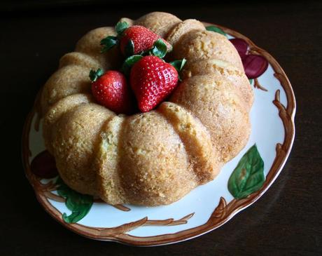 French Yogurt Cake with a Maple Strawberry Sauce IMG_9015