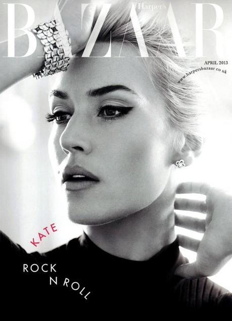 Covers- Kate Winslet by Alexi Lubomirksi for Harper’s Bazaar UK April 2013 2