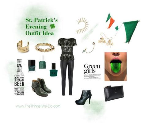 St. Patrick's Evening Outfit Idea St. Patrick's Evening Outfit Idea