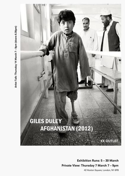 Giles Duley - Afghanistan(2012) Exhibition at KK Outlet