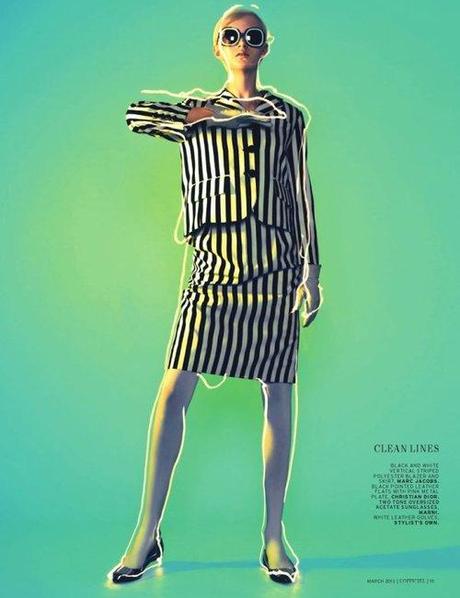 April Tiplady for L’Officiel Singapore March 2013 in...