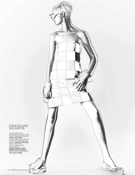 April Tiplady for L’Officiel Singapore March 2013 in...