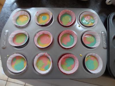 Rainbow Fairy Cakes