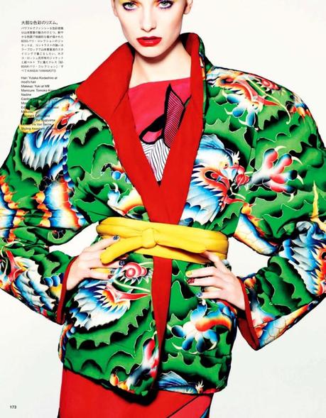 Iris van Berne by Matt Irwin for Vogue Japan April 2013 4