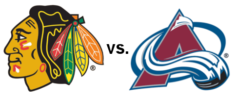 The Chicago Blackhawks look to extend their points streak to 25 with a win at Colorado.