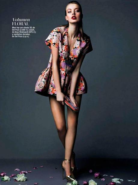 Hanna Verhees by Adler & Fresneda for Glamour Spain March 2013 4