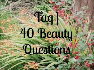Tag: 40 Beauty Questions