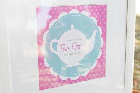 A Tea Party Theme by Candy Tree