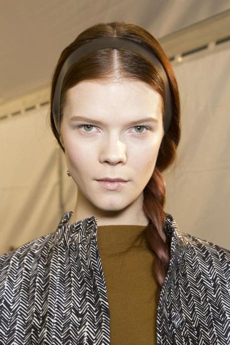 Our favorite models of the Fashion Weeks for Fall-Winter 2013-2014 Irina Kravchenko backstage © Valentino