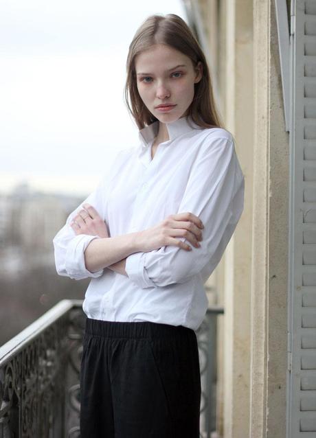 Our favorite models of the Fashion Weeks for Fall-Winter 2013-2014 Sasha Luss comp card © Women Management