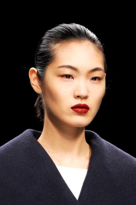 Our favorite models of the Fashion Weeks for Fall-Winter 2013-2014 Chiharu Okunugi