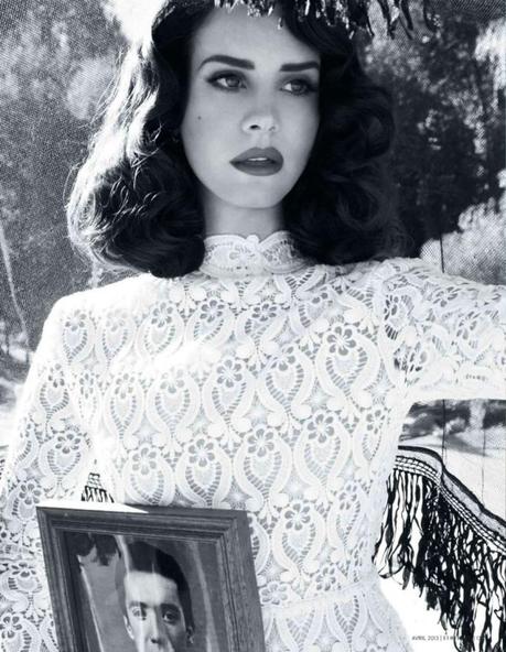 Lana Del Rey by Nicole Nodland for L’Officiel Paris April 2013 2