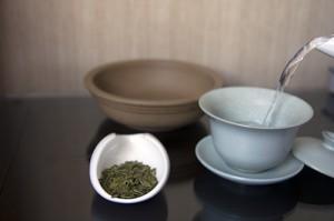 Drinking from a Gaiwan (盖碗)