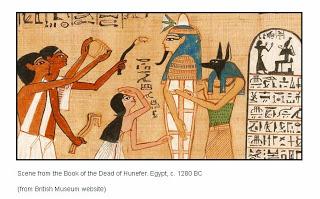 The Opening of the mouth from the Book of the Dead The Opening of the mouth from the Book of the Dead