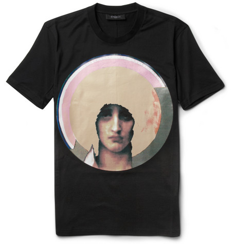 Givenchy Printed Cotton-Jersey T-Shirt ($670)