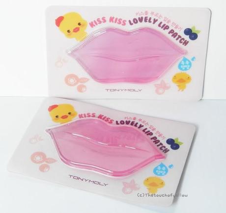 Review: Tony Moly Kiss kiss Lovely Lip patch
