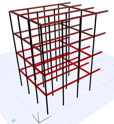 Building an 8x8x8 LED Cube – Introduction LED Cube Anode Planes and Cathode Columns - Side View