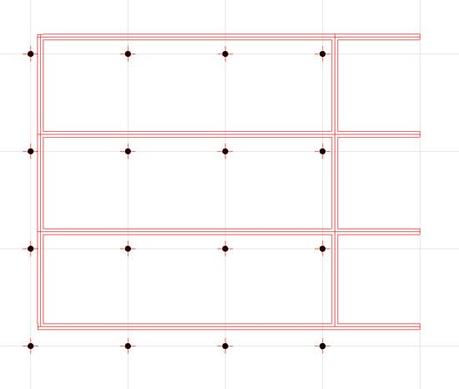 Building an 8x8x8 LED Cube – Introduction LED Cube Anode Planes and Cathode Columns - Top View