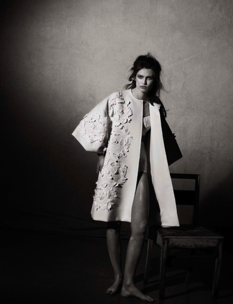 Bianca Balti by Peter Lindbergh for Vogue Italia March 2013 3