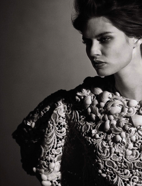 Bianca Balti by Peter Lindbergh for Vogue Italia March 2013 2