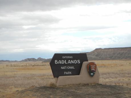 Badlands National Park Entrance Sign