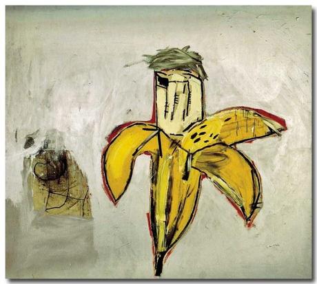 brown spots [portrait of andy warhol as a banana], 1984