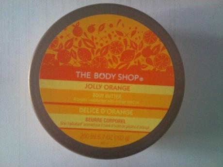 The Body Shop Jolly Orange Body Butter review