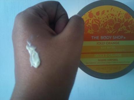 The Body Shop Jolly Orange Body Butter review