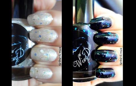Wing Dust Collections Glitter Polish Swatches Wing Dust Collections Glitter Polish Swatches