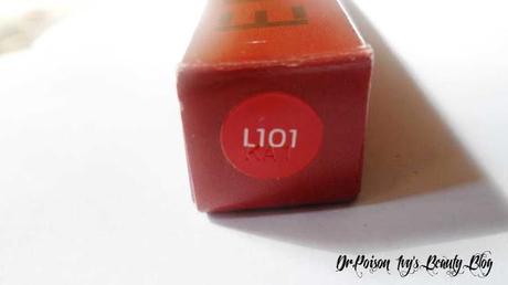 Ellis Faas Creamy Lips L101 Blood Red Review Ellis Faas Creamy Lips L101 Blood Red Review