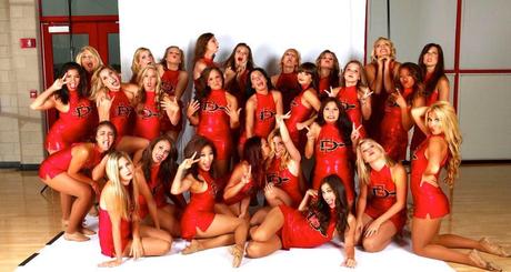 Awesome San Diego State Dancers Group Photo
