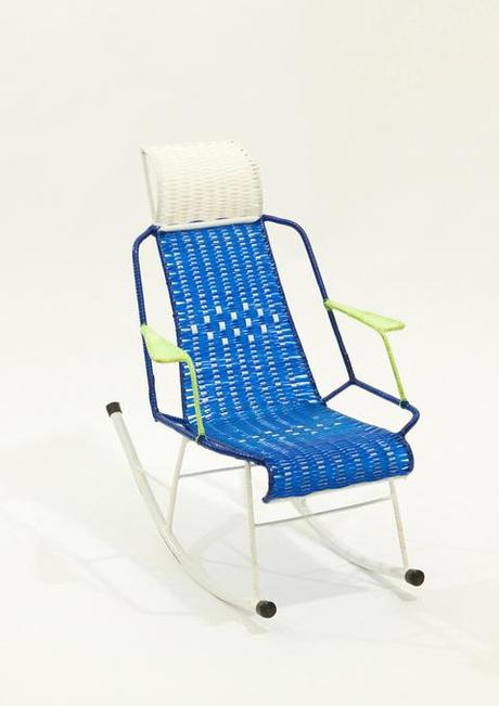 Marni woven outdoor chair