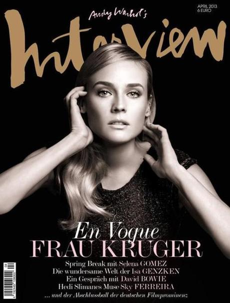 Sky Ferreira x Diane Kruger for Interview Magazine Germany April...