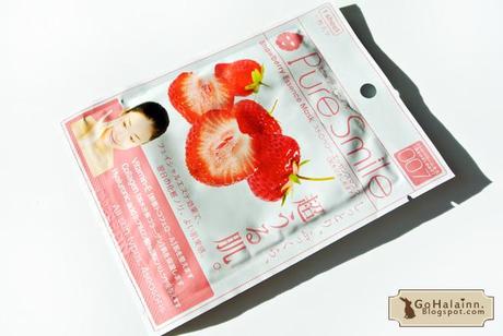 Pure Smile Strawberry Essence Mask Review Pure Smile Strawberry Essence Mask Review