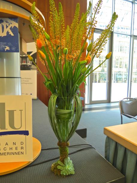 Floral Set-up for VDU @ Haus der Wirtschaft