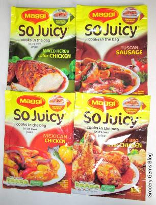 Maggi So Juicy Recipe Mixes Review Maggi So Juicy Recipe Mixes Review