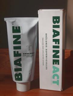 From the French Pharmacie: Biafine