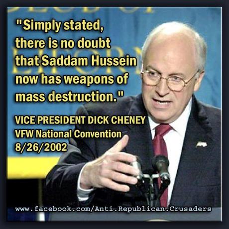 Bush and Cheney LIED, a lot of people died -- and we're all paying for their lies, and will be for decades