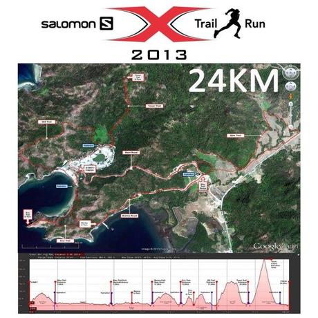 Salomon X-Trail Pilipinas 2013 24K Route Elevation