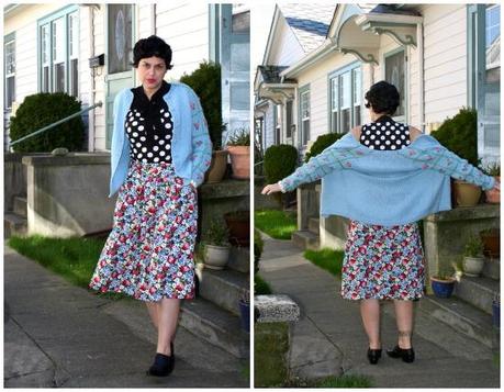 Dots + Flowers, or What I Wore to Hang with Ari of Advanced Style Dots + Flowers, or What I Wore to Hang with Ari of Advanced Style