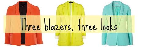 Button up, it's blazer time. Button up, it's blazer time.