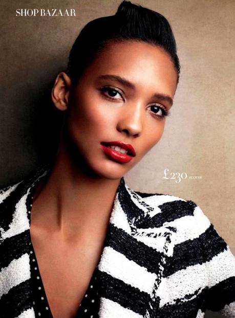Cora Emmanuel by Victor Demarchelier for Harper’s Bazaar UK April 2013 Cora Emmanuel by Victor Demarchelier for Harper’s Bazaar UK April 2013 2