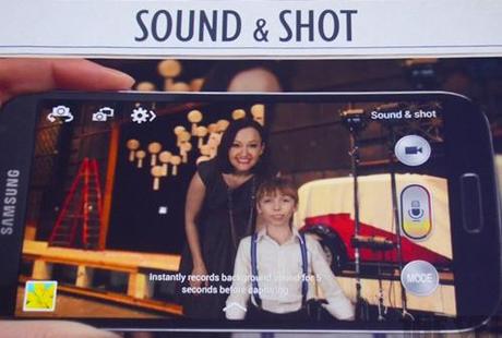 sound and shot Galaxy S4 and New Features For You