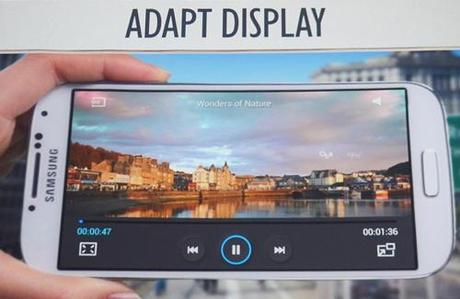 adapt display Galaxy S4 and New Features For You