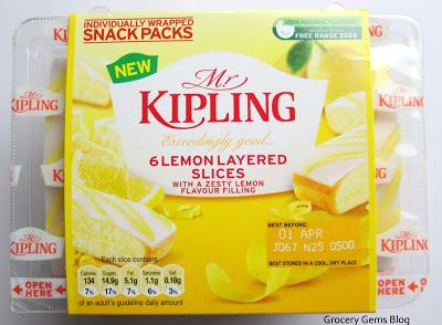 Mr Kipling Caramel Slices & Lemon Layered Slices
