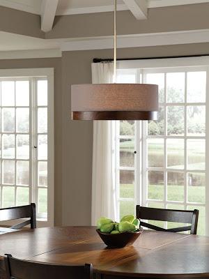 Modern Drum Pendants for Dining Rooms
