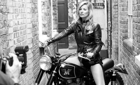 BIKER CHIC Kate Moss for Matchless