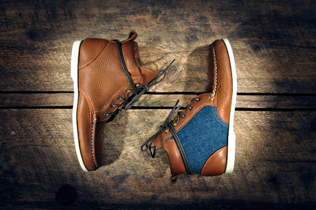 Handcrafted Leather Hightops Leather Shoes