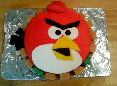 Ta-dah! Tuesday - Angry Birds Cake