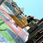 paint high “PACHAMAMA” Lima, Peru 2013